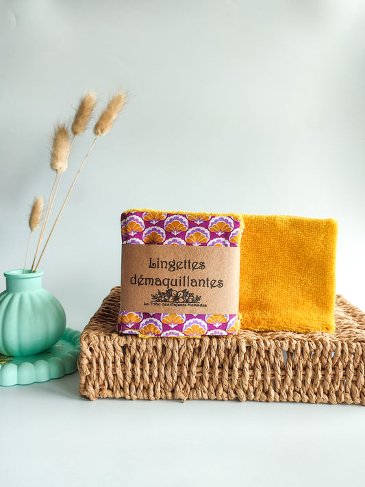 Lingettes éponge velours
