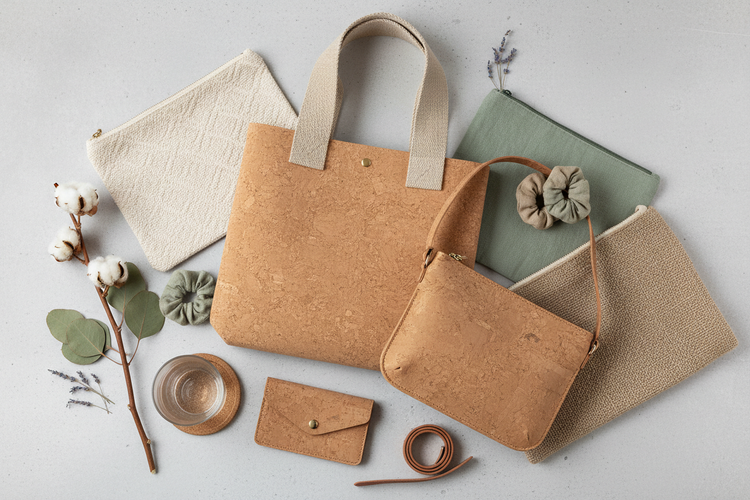 Accessoires en liège - collection éphémère