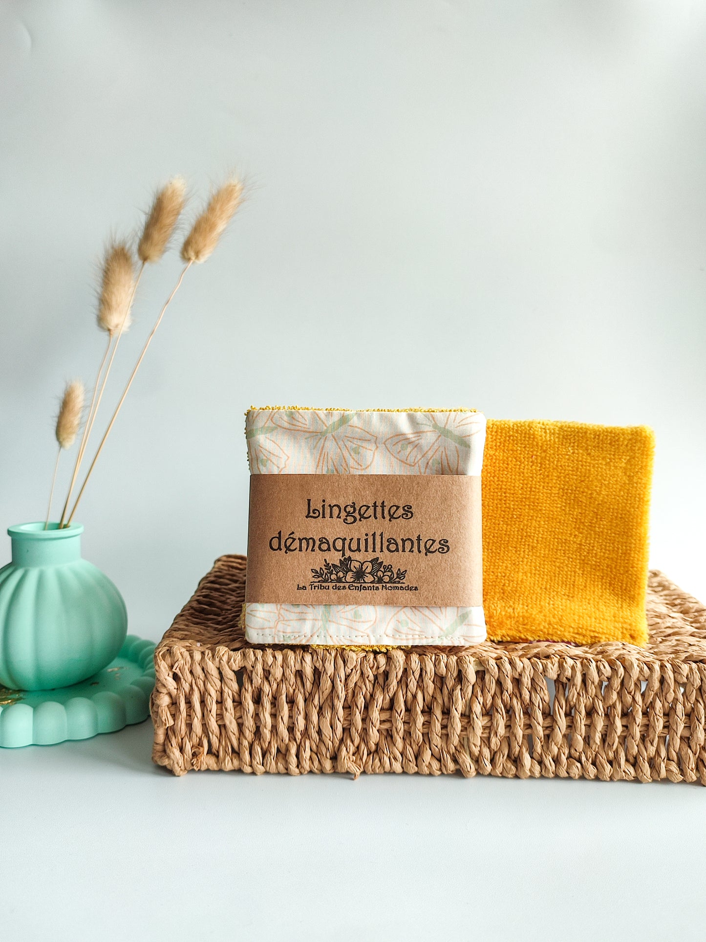 Lingettes éponge velours