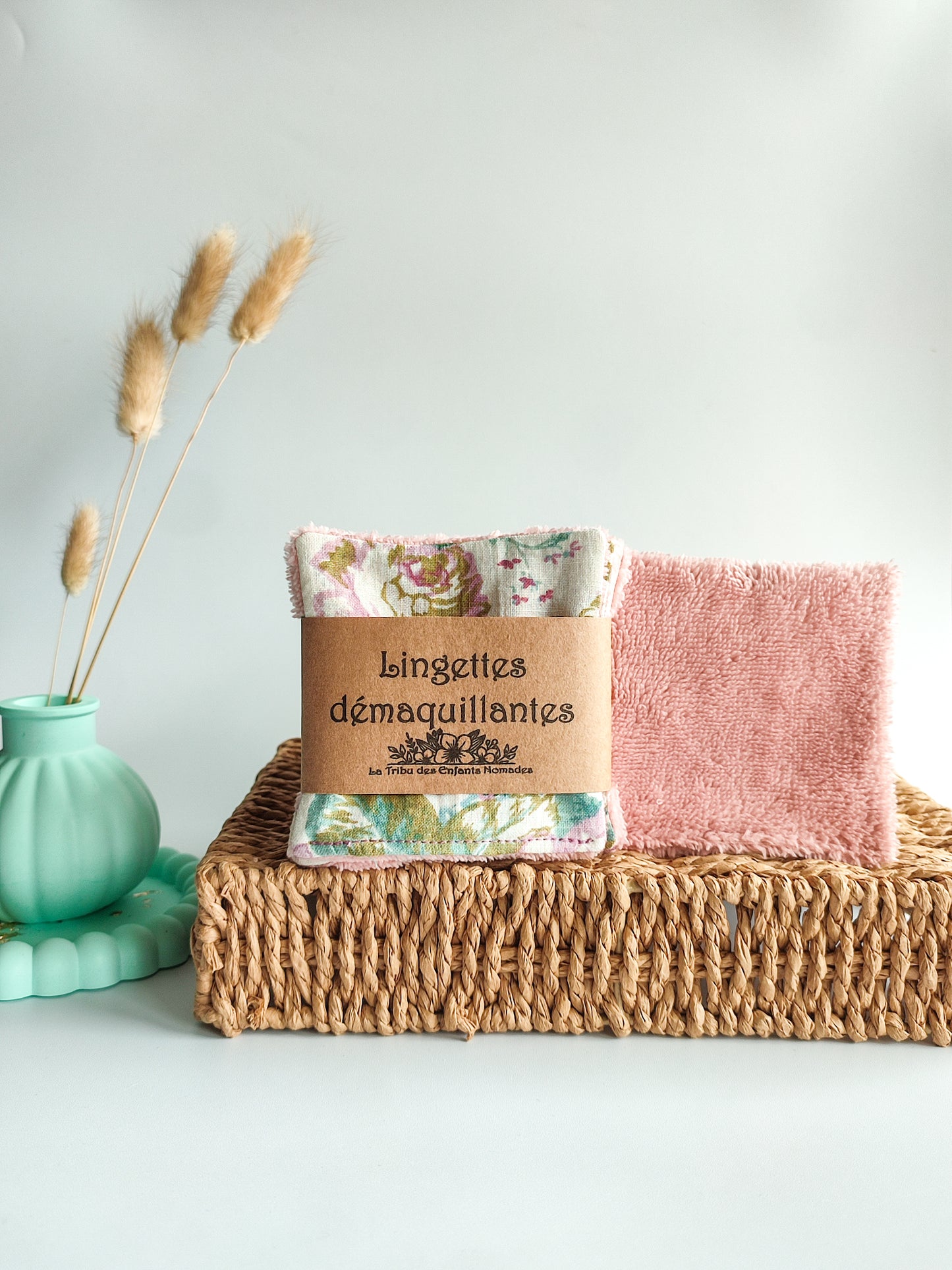 Lingettes éponge velours