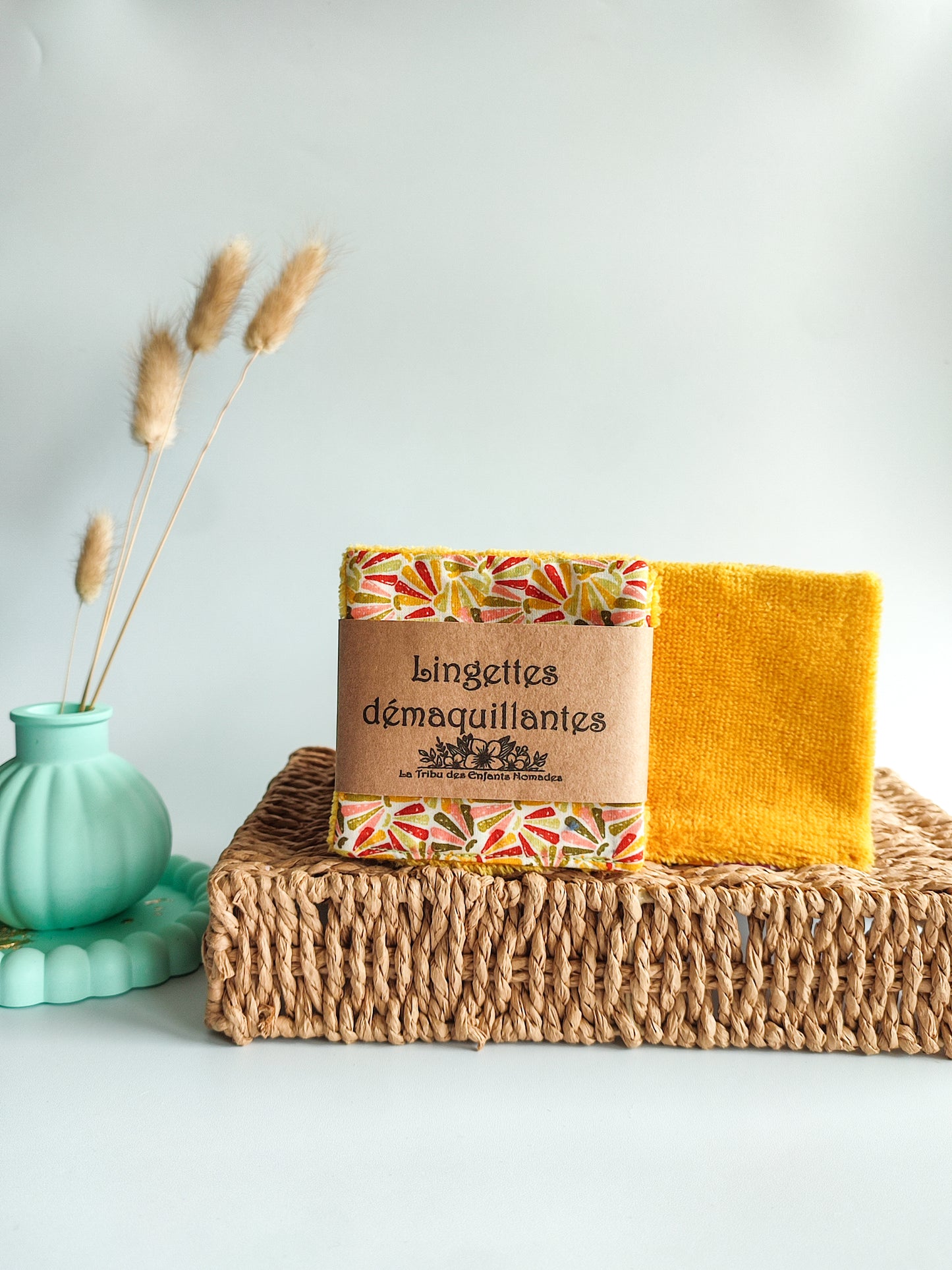 Lingettes éponge velours