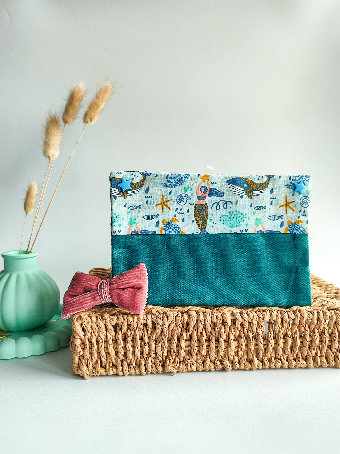 Pochette à barrettes