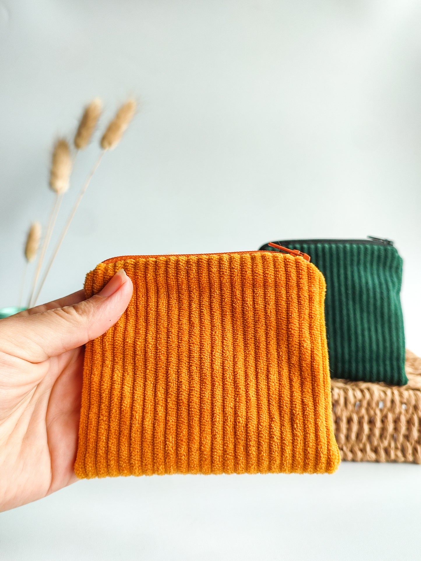 Porte monnaie velours